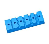 Wire Holder Stand Polymer Multi-Slot Stripping Guide 3.74in Cable Work Aid for Electricians and Household Projects Wire Holder Jig Cable Guide Prep Aid Hand Setup Slot Fixing Stand Appliance Service