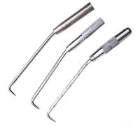 Wire Hook Clamp Hand Tier Tool for Steel Bar Wire Winding in Construction Sites Built from Chrome Plated Iron for Strong Bearing Capacity (A)