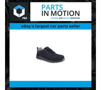 Portwest Compositelite Wire Lace Safety Trainer Knit S1P Black/grey
