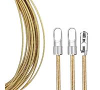 Wire Lead Threading Device Tool - Electrical Fish Tape Puller, Sturdy Spring Wire Threader | Long Cable Pulling Wires for Installation Projects, Practical Cable Laying Tool for Home or Industrial Use
