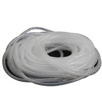 Wire Line Winder Protection Spiral Cable Protector Winding Management Sleeve Hose Cord Tube Wrap Organizer(Dia 8mm length 11 Meter White)