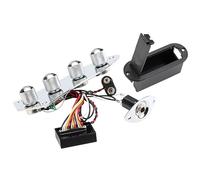 Wire Loaded Control Plate with Switches Prewired Guitar Switches Electric Replacement Part Enduring Loaded Prewired with Wiring Harness