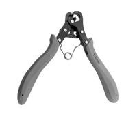 Wire Looping Pliers Set 1.5mm 2.25mm 3.0mm Step Pliers with Non Slip Handle for 26-18 Gauge Soft Wire Semi-Hard Wire for Loops and Eye Pins 12cm (Grey 1.5mm)