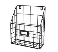 Wire Mail Basket - Hanging Folder/Document Organizer - Economic & Easy to Install Tray Office & More (1 Slot)