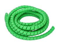 Wire Management Sleeve Flexible Spiral, Spiral Wrap Cable Sleeve Organizer Wire Pipe Cover Tube 8mm-50mm 1m 2m 5m Multicolor(Green,25mm)