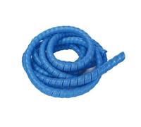 Wire Management Sleeve Flexible Spiral, Spiral Wrap Cable Sleeve Organizer Wire Pipe Cover Tube 8mm-50mm 1m 2m 5m Multicolor(Blue,22mm)