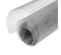 Wire Mesh 30cm x2m 304 Stainless Steel Wire Mesh Sheets Woven Wire 10 Mesh Metal Mesh Sheet Heavy Duty Insect Rodent Control Mesh for Windows Door Filter