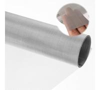 Wire Mesh 60 Mesh 304 Stainless Steel Rodent Anti-Insect Mesh Panels Fine Mesh Drain Cover Prevents Entry of Mice Snakes Hornets Rodents 34 x 120 cm