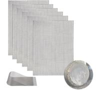 Wire Mesh Sheet 6 Pcs,304 Stainless Professional Insect Rodent Mesh,Metal Fine Wire Steel Panelsm for Cover Air Bricks and Air Vents,Filter Sheet Drain Cover,Kitchen,Garden,A5(150 X 210mm)
