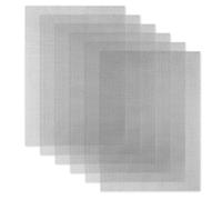 Wire Metal Mesh Sheet, 6 Pcs Stainless Steel Rodent Insect 20 Mesh Sheets for Rats Vents Drain Cover Air Brick Pest Proofing Sheet 21x15cm