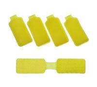 Wire Numbering Marker, Colorful Self Adhesive Wire Labels Network Cable Labels Sticker for Electrical Cables Organize Cord Identification(Yellow Writable)