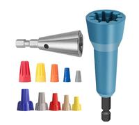 Wire Nut Twister, Electrician Wire Twister, Professional Stripping Tool with Quick Connector Function, High Speed Drill Compatibility, for Automotive and Home Improvement