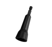 Wire Nut Twister, with 1/4" Chuck Plastic Wire Nut Driver Bit Wire Nut Blaster Universal Wire Twisting Spinner Lightweight Wire Connector Socket Tool Kit for Drill (Black)