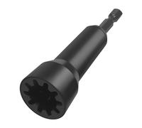 Wire Nut Twister with Efficient Usability,Wire Twisting Tool with Broad Compatibility,Electric Wire Twister Tool for Drill, Lightweight Portable Wire Stripper Twisting Wire Connector (Black)