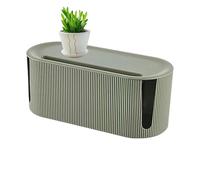 Wire Organizer Box, Large Cables Management Box, Cable Management Boxes, Electrical Outlets Cord Protector, Socket Plug Router Board Bracket For Hiding Messy Cables Wire