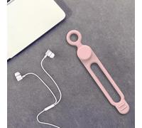 Wire Organizers for Cords | Cord Management Elastic Wire Organizer - Multipurpose Silicone Cord Holder Organizer, Reusable Fastener Straps 5, Bundling & Fastening Cable Cords Wires