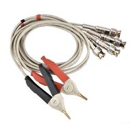 Wire Probe with Four-Terminal Banana Clips for Power Testing, Digital Bridge Clip for DC Low Resistance and Capacitance Measurement, Patch