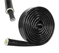 Wire Protection Wrap - Heat Resistant Tube, Insulation Sleeve, Safety Layer, Fiberglass Guard | Vehicle Hose Covering For Power Cable Safety, Industrial Shielding, Engine Wiring Management Use