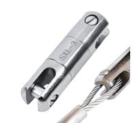 Wire Pull Swivel - Heavy Duty Rotary Fitting with Portable Cable Guide, Snag Free Seal, Precision Bearing Coupler, Heavy Duty Component | Reliable Support For Utilitai