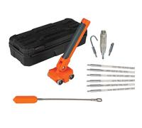 Wire Puller Kit with 30-Foot Glow Fish Rod and Magnetic Wire Puller, 2 Piece Klein Tools 80051