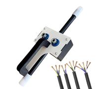 Wire Puller - Portable PVC 0.3inch Capacity Heavy Duty,Fish Tape Wire Pulling Tools - for Electricians Threading Machine Residential Construction Hydroelectric Project