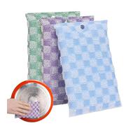 Wire Pullper - Wire Tiffons | Wire Cleaning Towels | Yarn Terry Cloth | Reusable, Absorbent & Double Sided Multiple Towels for Stove, Kitchen Countertop