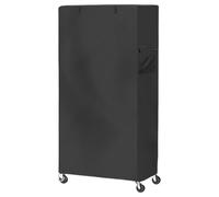 Wire Rack Shelf Cover, Standing Storage Protector, Zipper Front Design, Dustproof Fabric Material, Easy Access Panels, Organization Shield, Perfect for Pantry, Garage, Kitchen, (Oxford Cloth)