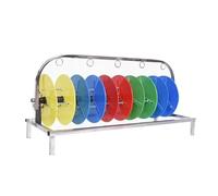 Wire Reel Stand for 5 Rolls, Heavy-Duty Cable Dispenser and Storage Solution, Durable Nylon Conduit Display for Electrical Industrial Use