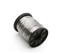 Wire Rope 100 Meters Soft Steel Wire Diameter 304 Stainless Steel Wire Single Strand Lashing Soft Iron Wire 0.1 0.2 0.3 0.4 0.5 0.6 0.8mm (Size : 0.5mm)