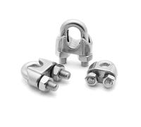 Wire Rope Clips Cable Clamps, U Type Clamp Multiple Sizes 304 Stainless Steel(M12)