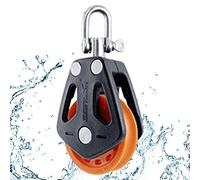 Wire Rope Disc - Marine Sheave, Boat Disc System, High Performance Sea Disc, Steel Cable Disc, Industrial Disc System, Wire Rope Disc for Fibre Rope Diameter of Less Than 10 mm