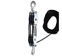 Wire Rope Hoist - Wire Rope Hoist, Lightweight Cable Pulley, Wire Rope Hoist with Break Resistance, Adjustable Cable, Construction Cable, Garage Ceiling Hoist, Load Capacity Roller for Building