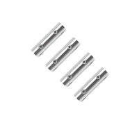 Wire Rope Terminal Screw 4 Pieces Cable Railing Thimble for 3mm-14mm Fittings (14mm)(12mm)