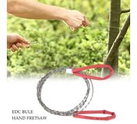 Wire Saw for Wood | Pocket Size Portable Outdoor Survival Tool | Pipe Cable Saw | for Cutting Tree Wood Camping Hiking Home Outside Trip Trekking