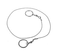 Wire Saw, Rope Saw Portable Stainless Steel Wire Survival Saw 360 Lifesaving Saw Pocket Chainsaw Universal for Camping Emergency Lifesaving