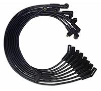 WIRE SET MOROSO ULTRA BB FORD 351C,390,429,460 135 DEG BOOTS NON HEI UNSLEEVED, BLACK WIRE