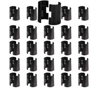 Wire Shelf Clips, Wire Shelving Shelf Lock Clips 25 Pairs 50 Pieces for 3/4" Post,Shelving Sleeves, Fits with Thunder Group, Alera, Honey Can Do, Eagle, Regency, Metro