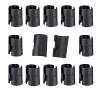 Wire Shelf Clips - Wire Shelving Shelf Lock Clips for 1" Post Shelvings-Shelving Sleeves Replacements for Wire Shelving System Plastic Accessories Parts,26Pack
