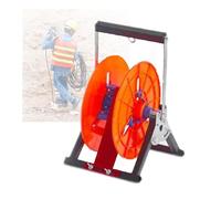Wire Spool Dispenser Rack, Independent Rope and Cable Caddy Shelf for Paracord, Cord Reels, Efficient Organizer - Perfect for Workshop and Garage Use