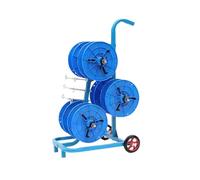 Wire Spool Rack, 6-Reel Heavy Duty Holder, Cable Dispenser Stand for Industrial & Retail Use