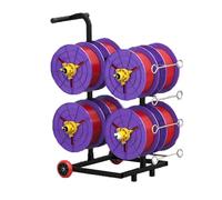 Wire Spool Rack,Cable Caddy Heavy Duty Multi-Spool,Mobile Wire Organizer for Laying Cables in The Workshop or on Site