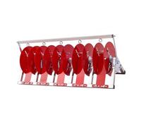 Wire Spool Rack Dispenser, Stainless Steel Multi Spool Holder, Holds 5 | Stainless Steel Wire Spool Rack Dispenser, Organize Multiple Spools for Efficient Electrical Work or Retail Applications