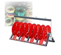 Wire Spool Rack Organizer, Cable Dispenser Holder for Soft Rope, Paracord, Hose Reel, Wires & Cables