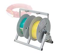 Wire Spool Rack,Portable Hose Reel Storage,Floor-Standing Wire Dispenser for Cables Wires Ropes,32x30x30cm