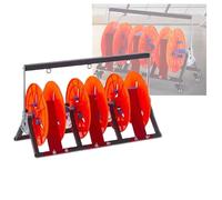 Wire Spool Rack,Portable Spool Reel Organizer,Multi-Spool Wire Rack Dispenser,Suitable for Laying Cables in The Workshop or on Site