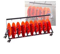 Wire Spool Rack,Portable Spool Reel Organizer,Multi-Spool Wire Rack Dispenser,Suitable for Laying Cables in The Workshop or on Site