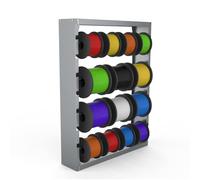 Wire Spool Rack,Wall Mounted Cold-Rolled Steel Wire/Cable Dispenser with 4 Adjustable Rods Heavy Duty Spool Storage Rack Wire Holder for Electrical Industrial Retail Use (C)