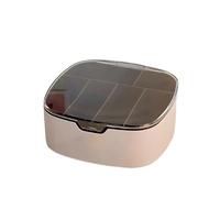 Wire Storage Extension Hider Data cable storage box dust-proof compartment Multifunctional sundries plastic desktop School supplies sorting(Pink)