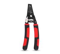 Wire Stripper, 10-22 AWG Multi Gauge Wire Strippers Electrical, 7" Precision Cable Stripper Tool, Cable Stripper with Safety Lock, Wire Snips Electrical Tools