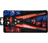 Wire stripper Cable Cutter Pliers Electricians Crimping Tool Kit YATO YT-23133